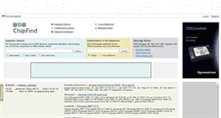 Desktop Screenshot of chipfind.net